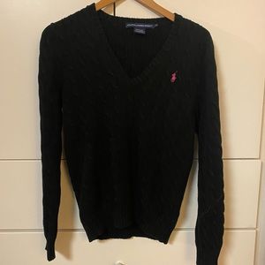 Ralph Lauren cable knit Sweater L